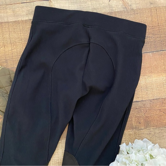 TuffRider Ribbed Boot Cut Tights, Equestrian Riding Pants - Picture 8 of 11